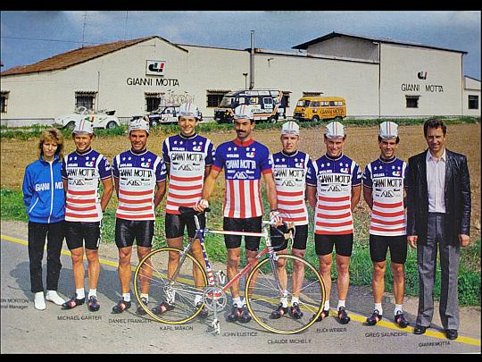 Team Gianni Motta Linea MD Italia 1984 Team Gianni Motta Linea MD Italia 1984